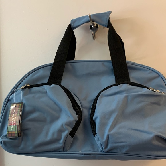 Two Pocket Satchel Men’s  Bags - Blue - Picture 1 of 2